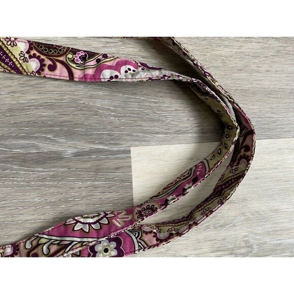 VERA BRADLEY Shoulder Crossbody Purse Very Berry Paisley Purple & Pinks Retired - Picture 11 of 12